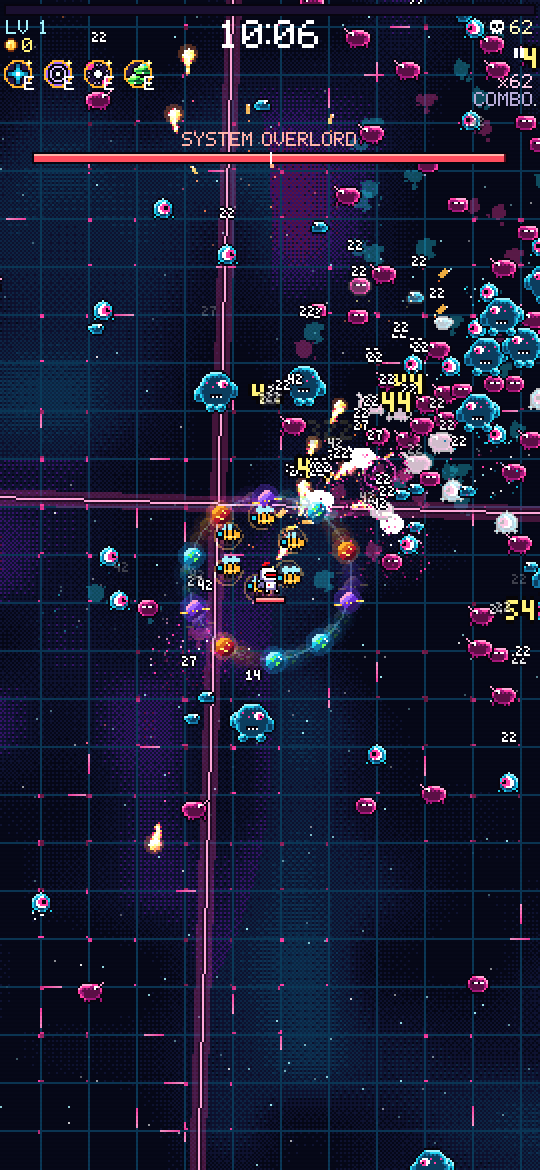 Astral Wizards: luptă cu un boss